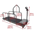 thumbnail image 3 of INTBUYING Pet Treadmill Canine Exercise Equipment with LED Digital Display and Guardrail 110V, 3 of 11