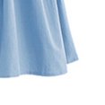 thumbnail image 3 of Diufon Chiffon Shorts for Women Elastic Waisted Ruffle Pleated Pants Solid Color Drawstring Shorts Pants, 3 of 4