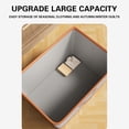 thumbnail image 4 of PRETXORVE Thickened and Large Capacity Zippered Non-woven Home Storage for Convenient Organization Of Quilts, 4 of 9