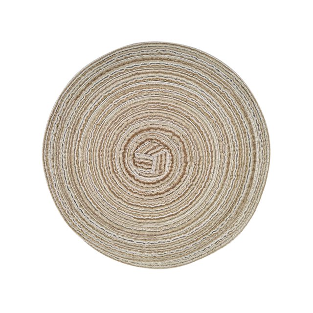 Antiskid Heat Insulation Mats Nnitting Circle Table Placemat Dinner Kitchen Pad