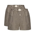 thumbnail image 5 of Shorts pour Femmes, Mignons Confortables Taille Élastique Bas Nouveau Mode Imprimé Décontracté Short, 5 of 5