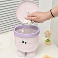 thumbnail image 2 of Mini Desktop Trash Can with Lid, Small Tabletop Waste Basket for Home Office, Compact Countertop Garbage Bin for Bedroom, Living Room, and Coffee Table, 2 of 6