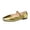 Gold, variant on Commforr Women's Shoes Dress Shoes for Women Mary Jane Shoes for Women Women's Flats Women's Mary Jane Flats Closed Square Toe Ballet Flat Dressy Comfortable Slip on Shoes White 9.5
