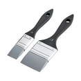thumbnail image 2 of Rongfmy Color Shaper Painting Tool Comfortable Handle Drawing Silicone Paint Brushes 2Pcs 1in 2in, 2 of 9