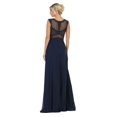 thumbnail image 2 of Elegant Lace Chiffon Dress, 2 of 4