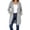 Z3-Gray-long hoodies for women, variant on Frostluinai Long Hoodies for Women Zip Up Double Zipper Fleece Jacket Tunic Sweatshirts Fall Winter Fashion Clothes with Pockets