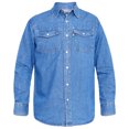 thumbnail image 1 of Duke Mens D555 Western Denim Shirt, 1 of 3