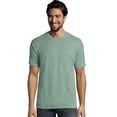 thumbnail image 1 of Hanes T-Shirt à Manches Courtes Teint en Pièce ComfortWash pour Hommes Grande Taille, TG, Vert Cyprès, 1 of 1