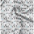 thumbnail image 1 of Soimoi Modal Satin Fabric Cat Animal Printed Fabric 1 Yard 42 Inch Wide, 1 of 5
