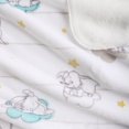 thumbnail image 2 of Couverture pour bébé en peluche Disney Baby - Dumbo, 2 of 6