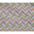 thumbnail image 4 of oneOone Cotton Flex Fabric Herringbone Geometric Decor Fabric Printed BTY 40 Inch Wide, 4 of 4