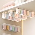 thumbnail image 4 of Danhjin Storage Chest Underwear Storage Box Socks and Underwear Storage Box Transparent Wall-hanging Drawer Type Household Divider Punch- Storage Box, 4 of 8