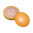 thumbnail image 2 of Ovzne Hamburger Storage Box Mini Portable Pills Box Divided Box Travel Compartment Organizer Household Jewelry Boxes On Clearance, 2 of 6