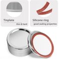 thumbnail image 3 of 100-Count Canning Lids Split-type Mason Jar Lids Food Safe Material, Leak Proof (70mm, Silver, Lids), 3 of 6