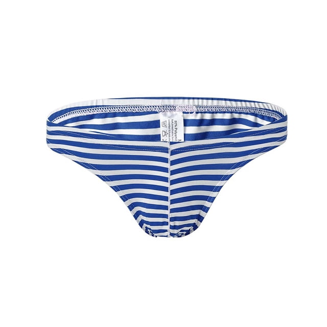 Caleçons pour Hommes Aguichant Caleçons pour Hommes Aguichant à Rayures Taille Basse sous-Vêtements