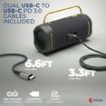 thumbnail image 4 of OXAA USB-C GaN Fast Charging Bundle for iOS & Android- Compact Charger with 2 Premium USB-C to USB-C Cables Compatible with laptops, iphones, Samsung, iPad & USB-C Enabled Devices, 4 of 6