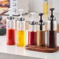 thumbnail image 3 of Coofit Sauce Pump Dispenser Bottle Press Pump Head Condiment Bottle Glass Pump Bottle, 3 of 10