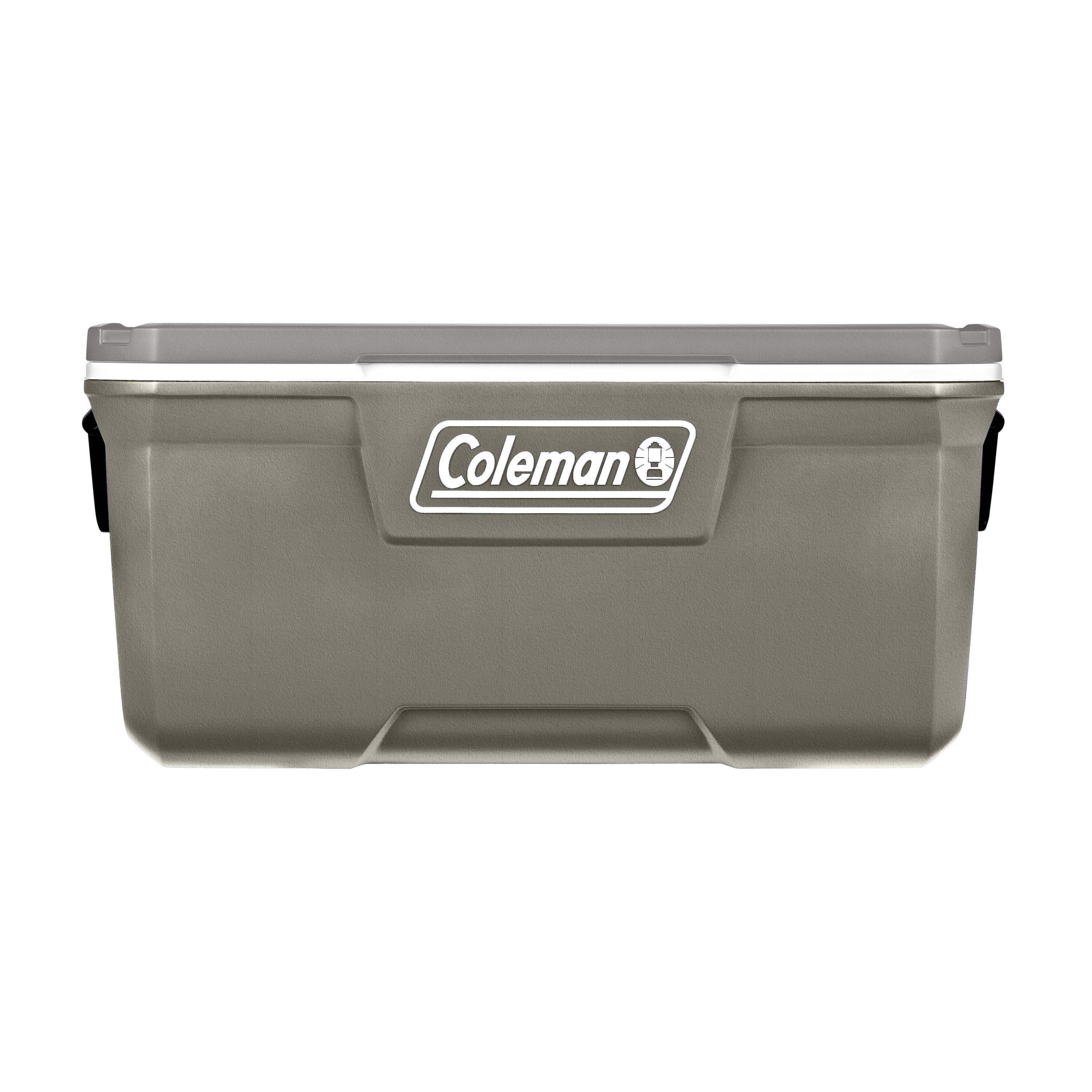 Coleman Classic Series 120-Quart Camping Cooler, Silver Ash Grey
