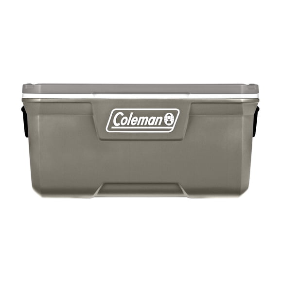 Coleman Classic Series 120-Quart Camping Cooler, Silver Ash Grey