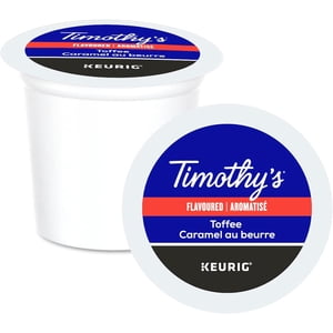 Boîte de 4 - Timothy's Pods K-Cup pour caramels 24 Emballages chacun