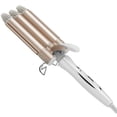 thumbnail image 4 of Curling Iron 3 Barrel Fast Heating Hair Waver Temperature Fast Heating Curling Iron Adjustable Electric Ceramic Curler US Plug, 25mm, 4 of 9