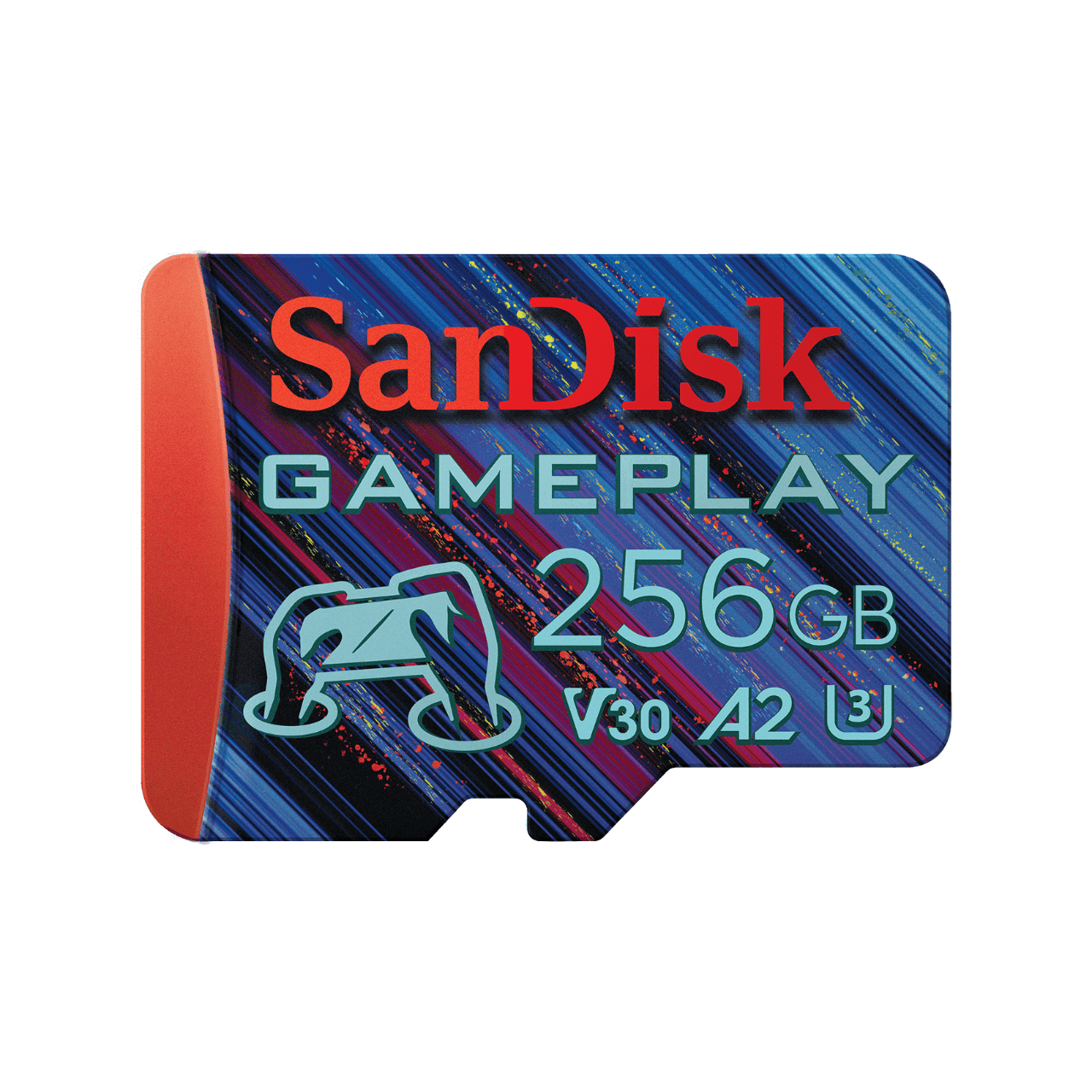 Carte microSD™ SanDisk GamePlay pour jeux mobiles et consoles portables - 256 Go