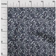 thumbnail image 2 of oneOone Cotton Silk Medium Blue Fabric Abstract Craft Projects Decor Fabric Printed By The Yard 42 Inch Wide, 2 of 4