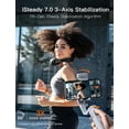 thumbnail image 4 of hohem iSteady XE Ultra-Light Foldable 3-Axis Smartphone Gimbal Stabilizer with Magnetic Fill Light (3 Color Modes, 10 Brightness Levels) - One-Button Start, 8H Battery, iSteady 7.0 Stabilization for, 4 of 6