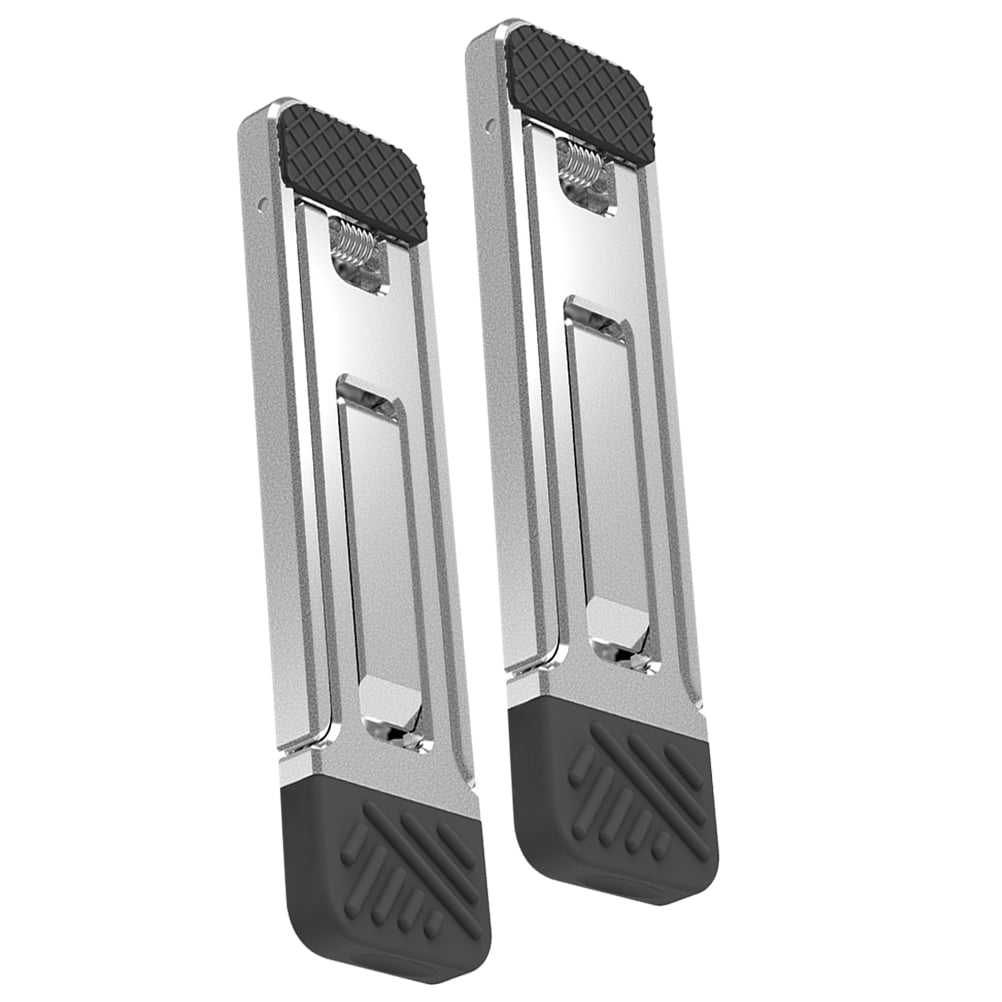 SHOWERORO 2 Pcs Foldable Phone Stand Zinc Alloy Hands-free for Home Office