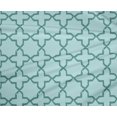 thumbnail image 4 of oneOone Tissu Polyester Lycra Imprimé Bloc Quatrefoil au Mètre 56 Pouces de Large, 4 of 4