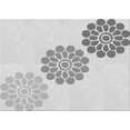 thumbnail image 1 of Ahgly Tapis Rectangulaire Lavable en Machine Intérieur Transitionnel Gris Platine, 5 Pieds x 8 Pieds, 1 of 7