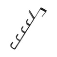 thumbnail image 2 of WIFKLSIIPG Over The Door Hook Hanger | 5-Hook Heavy-Duty Organizer Rack for Coats, Hats, 2 of 8