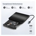 thumbnail image 1 of Disque Dur Externe USB 3.0 DVD Portable CD DVD RW Lecteur Optique Compatible Ordinateur Portable de Bureau, Facile à Installer, 1 of 5
