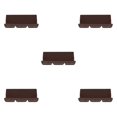 thumbnail image 3 of Decodeary Anti-scalding And Heat Insulation Sturdy And Durable Swings Cushion Covers coffee 5Set, 3 of 6