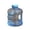 B, variant on Camping Water Jug 5 Gallons with Faucet Transparent BPA Free Water Storage Container, Outdoor Water Tank with Handle for Hiking Sports Emergency Drinking Water Supply and Home Use