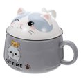 thumbnail image 2 of Decorative Cartoon Bowl Instant Noddles Container Multi-Purpose Ceramic Bowl, 2 of 8