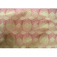 thumbnail image 4 of oneOone Cotton Silk Fabric Chevron Block Print Fabric By The Yard 42 Inch Wide, 4 of 4