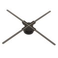 thumbnail image 4 of 3D Hologram Fan, 17.7 Inches Hologram Projector with 700 APP Material, Supports WiFi, Mobile Phone Projection, Sound Playback, 4 of 7