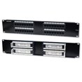 thumbnail image 1 of 32 Port Cat5e Patch Panel - 2u, Noir, 1 of 1