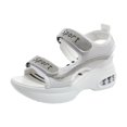 thumbnail image 2 of IUJSOY Womens Sandals Open Toe Platform Sneakers Lightweight Cushion Hook and Loop Athletic Shoes, 2 of 9