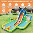 thumbnail image 4 of Costway Inflatable Water Slide Giant Water Park for Kids Backyard Fun without Blower, 4 of 10