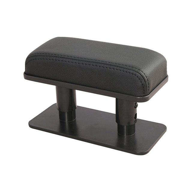 Estbridge Car Accessories Car Armrest Pad Left Elbow Support General Leather Booster Pad Central Armrest Box Adjust Armrest