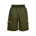thumbnail image 4 of Timegard Cargo Shorts for Women High Waisted Drawstring Athletic Summer Hiking Outdoor Shorts with Pocket, 4 of 4
