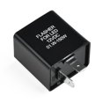 thumbnail image 1 of 2-Pin Electronic LED Flasher Relay Fix For Turn Signal Light Fast Hyper Flash, 1 of 11