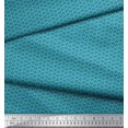 thumbnail image 2 of Soimoi Crepe Silk Fabric Dot & Geometric Small Fabric Prints by Yard 42 Inch Wide, 2 of 3