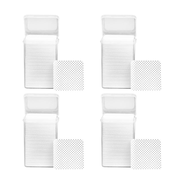 Thinsony 4set Quick And Convenient Nail Polish Remover Pads For Effortless Nail Cleaning white 1Set