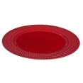 thumbnail image 1 of Plaque De Chargeur (Tresses) (Rouge) (13 ") - Ensemble De 6, 1 of 2