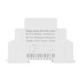 thumbnail image 4 of Digital LCD 220V Single Phase Din Rail 5-20A Electronic Energy KWh Meter, 4 of 13