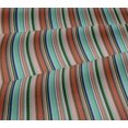 thumbnail image 4 of oneOone Viscose Jersey Fabric Multicolor Stripe Fabric Prints By Yard 60 Inch Wide, 4 of 4