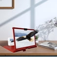 thumbnail image 4 of HOARBOEG 3 Times Mobile Phone Amplifier, Portable 10'' Screen Magnifier, Acrylic Screen For Watching Games Movies, 4 of 6